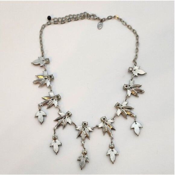 Vintage Charming Charlie Necklace and Bracelet Jewelry Set Black Dangle Crystals - Picture 5 of 6